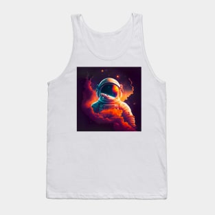 A Celestial Adventurer in the cosmos Tank Top